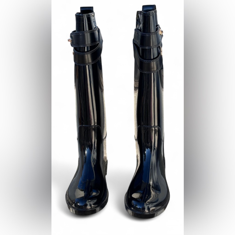 COACH TALIA RUBBER RAIN BOOTS - Picture 2 of 7